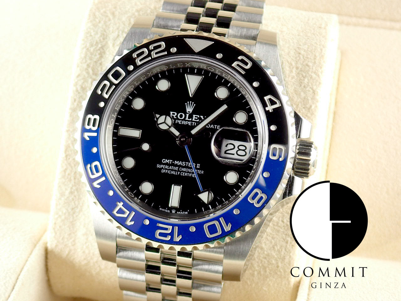 Rolex GMT Master II Blue and Black Bezel &lt;Warranty, Box, etc.&gt;