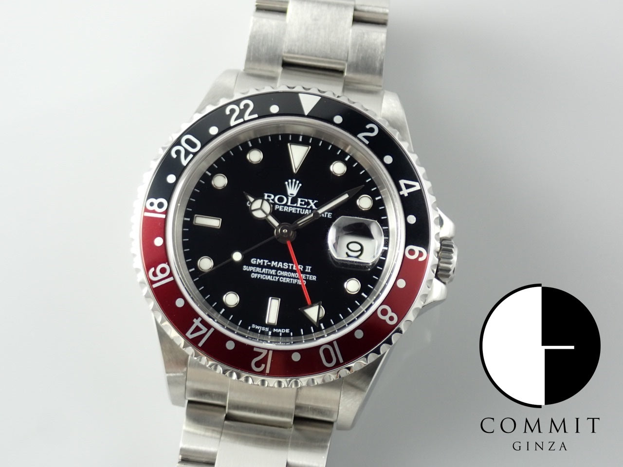 Rolex GMT Master II Red and Black Bezel Y Series &lt;Warranty, Box, etc.&gt;