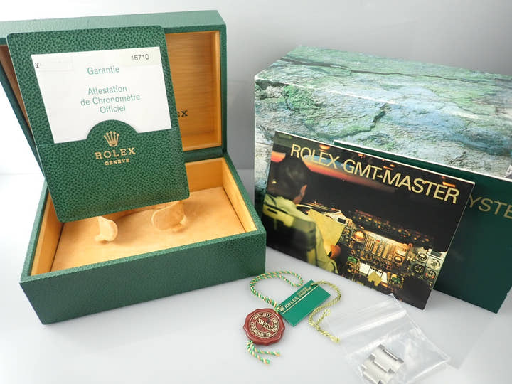 ロレックス GMTマスターII Ref.16710 ブラック文字盤 中古 gmt-master2-139 オイスターブレスレット