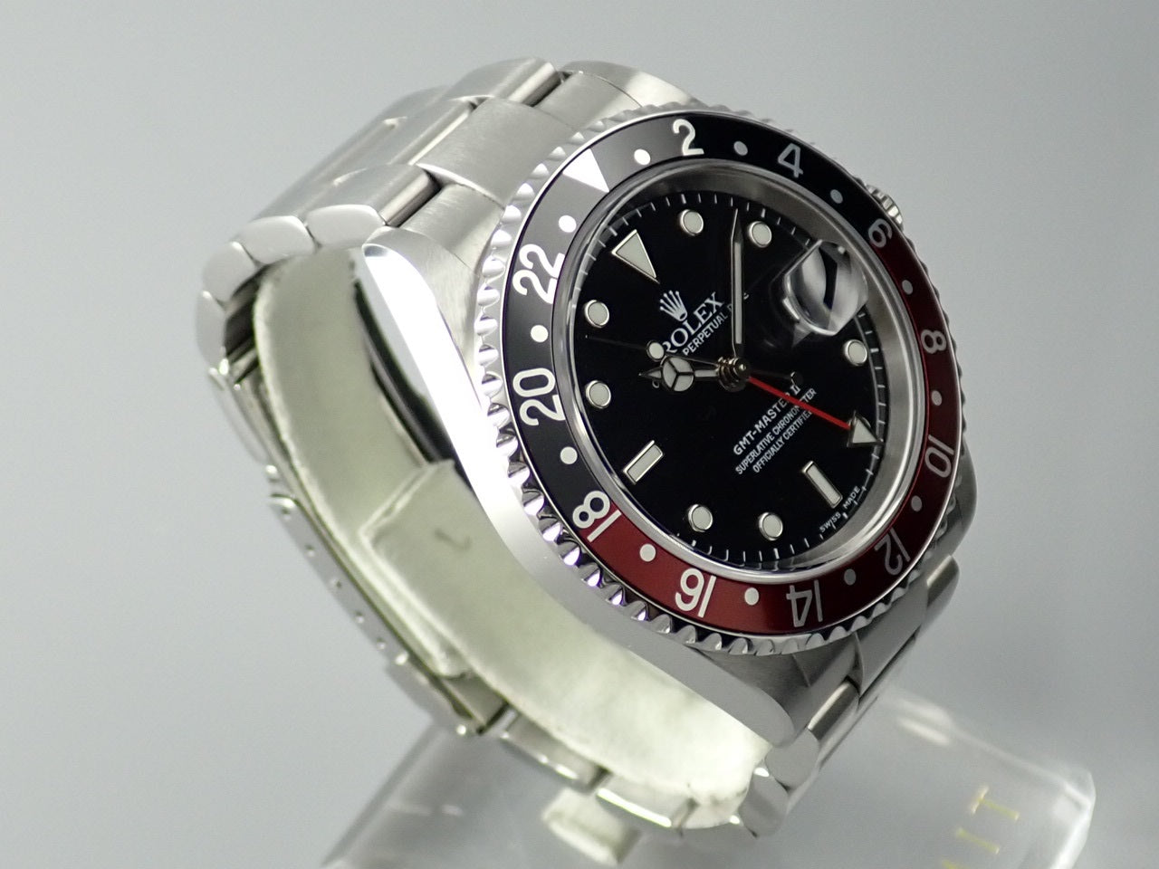 Rolex GMT Master II Red and Black Bezel Y Series &lt;Warranty, Box, etc.&gt;