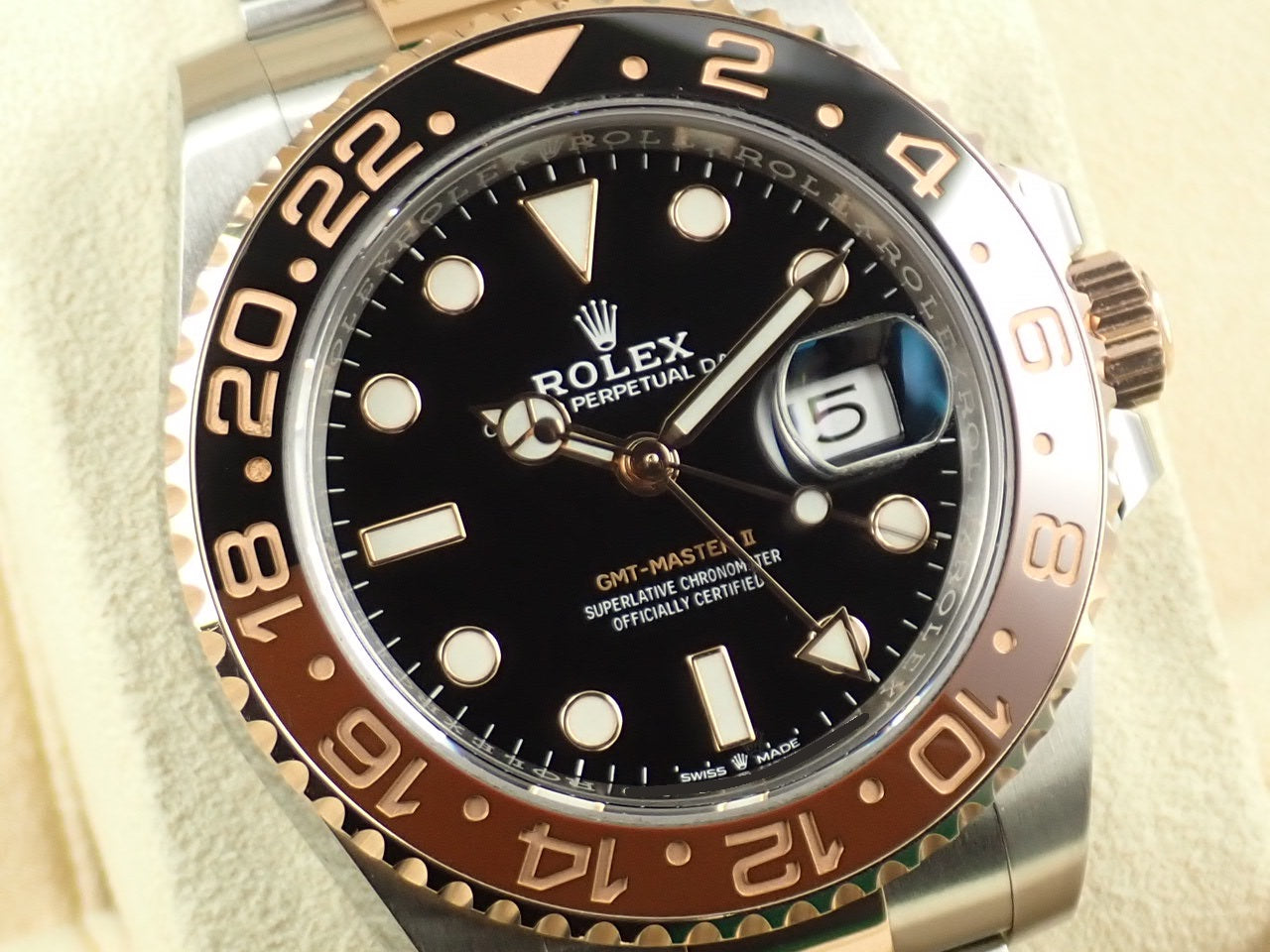 Rolex GMT Master II Brown and Black Bezel &lt;Warranty, Box, etc.&gt;