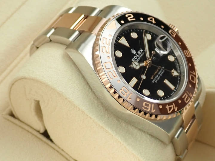 ロレックス GMTマスターII Ref.126711CHNR ブラック文字盤 未使用 gmt-master2-141 オイスターブレスレット オイスターブレスレット
