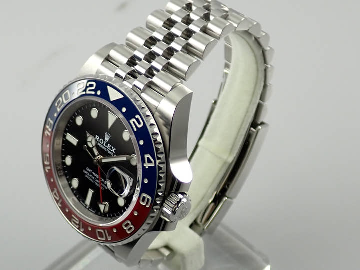ロレックス GMTマスターII Ref.126710BLRO ブラック文字盤 極美品 gmt-master2-145 ジュビリーブレスレット