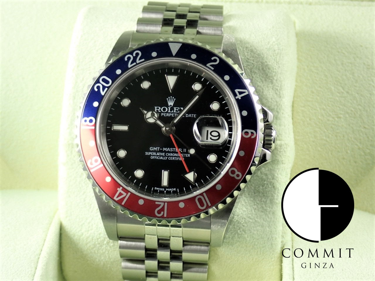 Rolex GMT Master II Red and Blue Bezel Z Series &lt;Warranty, Box, etc.&gt;