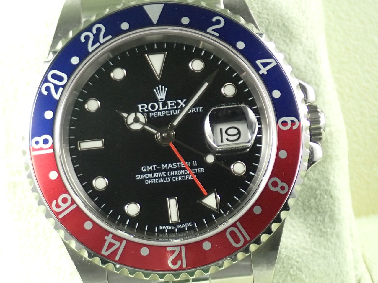 Rolex GMT Master II Red and Blue Bezel Z Series &lt;Warranty, Box, etc.&gt;