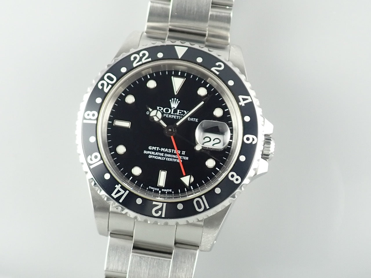 Rolex GMT Master Black Bezel P Series &lt;Box and Others&gt;