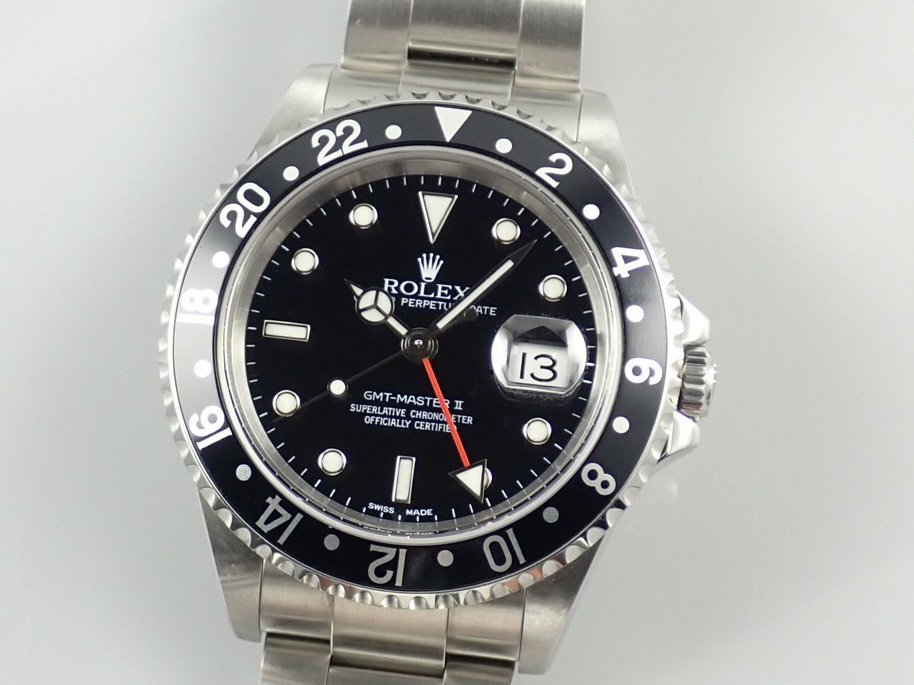 Rolex GMT Master II Black Bezel Y Series &lt;Warranty, Box, etc.&gt;