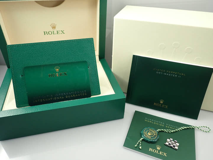 ロレックス GMTマスターII Ref.126710BLNR ステンレススチール ブラック文字盤 ジュビリーブレスレット 中古 WUATLT27