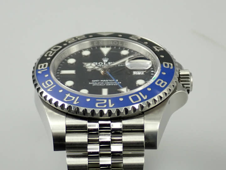 ロレックス GMTマスターII Ref.126710BLNR ステンレススチール ブラック文字盤 ジュビリーブレスレット 中古 WUATLT27