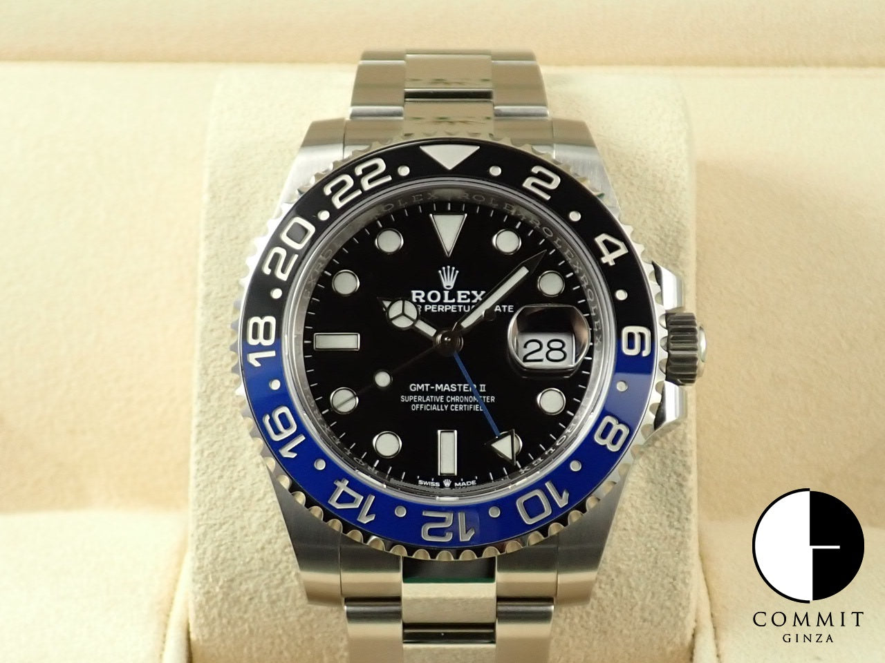 Rolex GMT Master Blue and Black Bezel &lt;New warranty, box, etc.&gt;