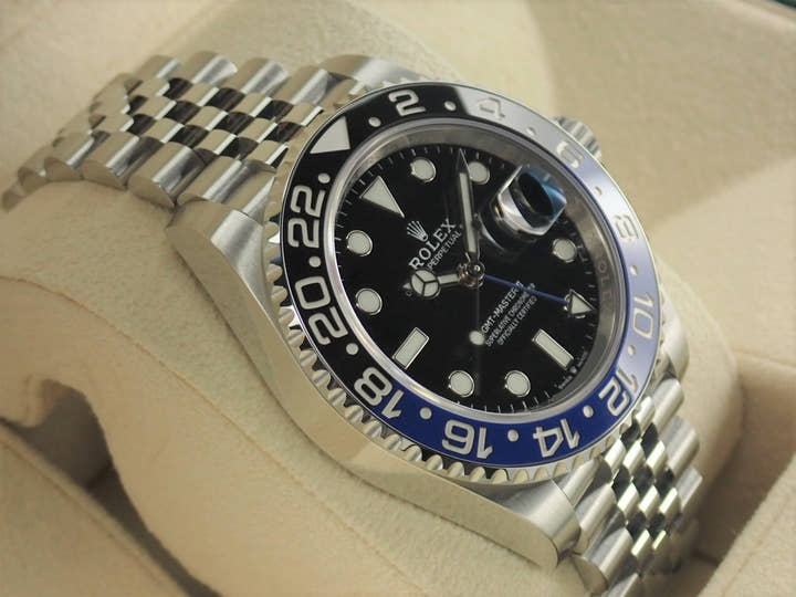 ロレックス GMTマスターII Ref.126710BLNR ブラック文字盤 未使用 gmt-master2-154 ジュビリーブレスレット