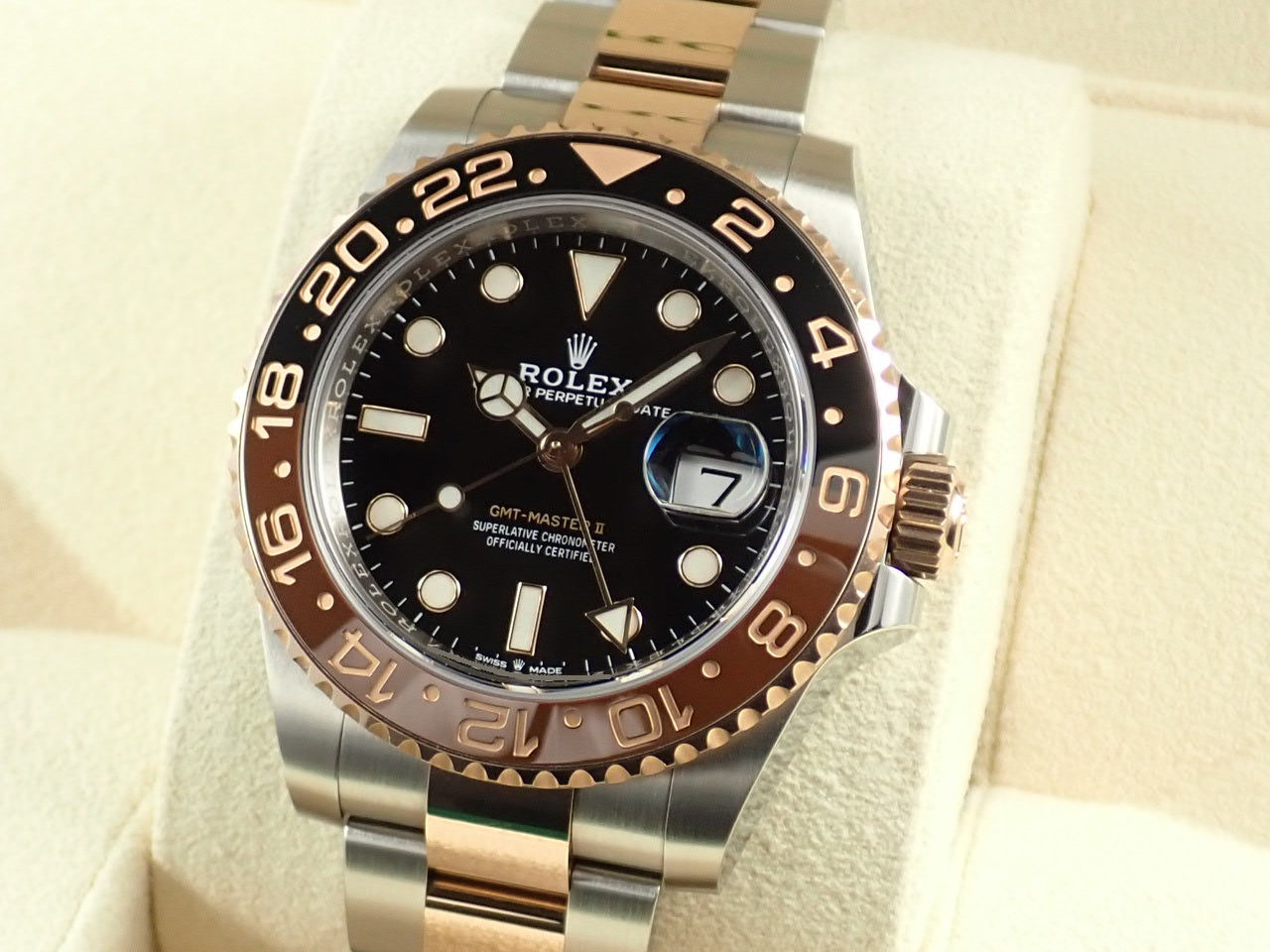 Rolex GMT Master II Brown and Black Bezel &lt;&lt;New Warranty Card, Box, etc.&gt;&gt;