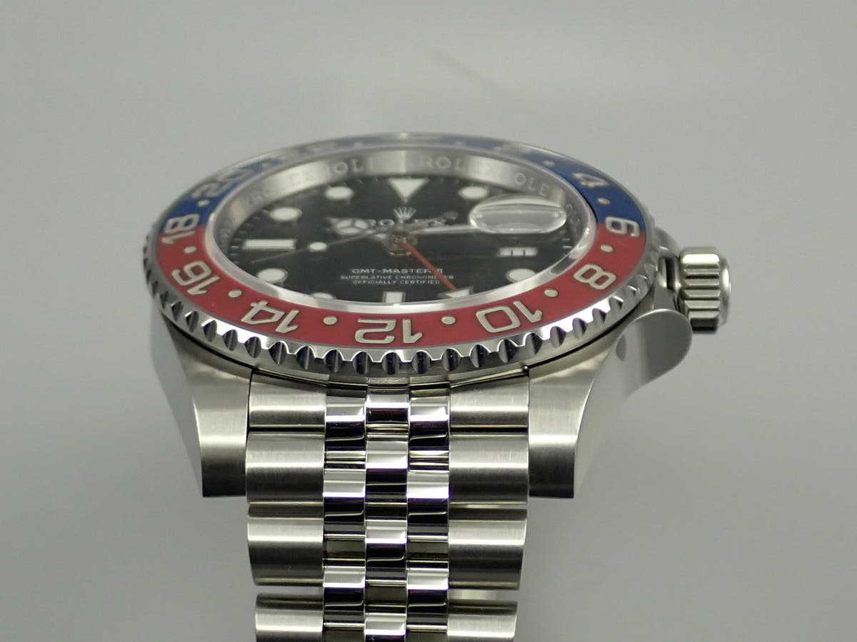 ロレックス GMTマスターII Ref.126710BLRO ブラック文字盤 美品 RF49SYSC