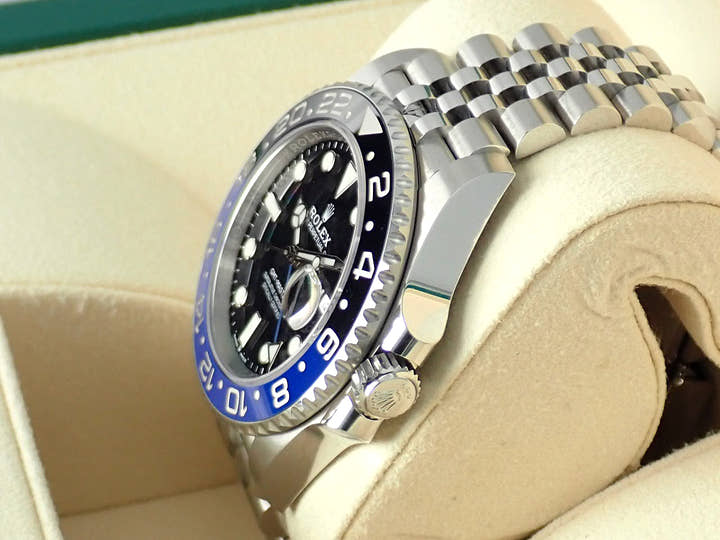 Rolex GMT-Master II Ref. 126710BLNR Stainless Steel Black Dial Jubilee Bracelet Pre-owned UF36J536