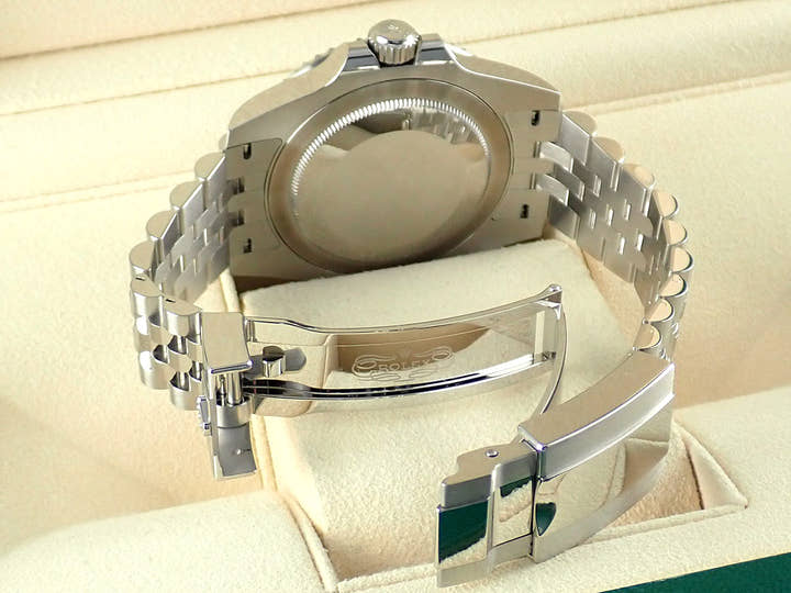 Rolex GMT-Master II Ref. 126710BLNR Stainless Steel Black Dial Jubilee Bracelet Pre-owned UF36J536