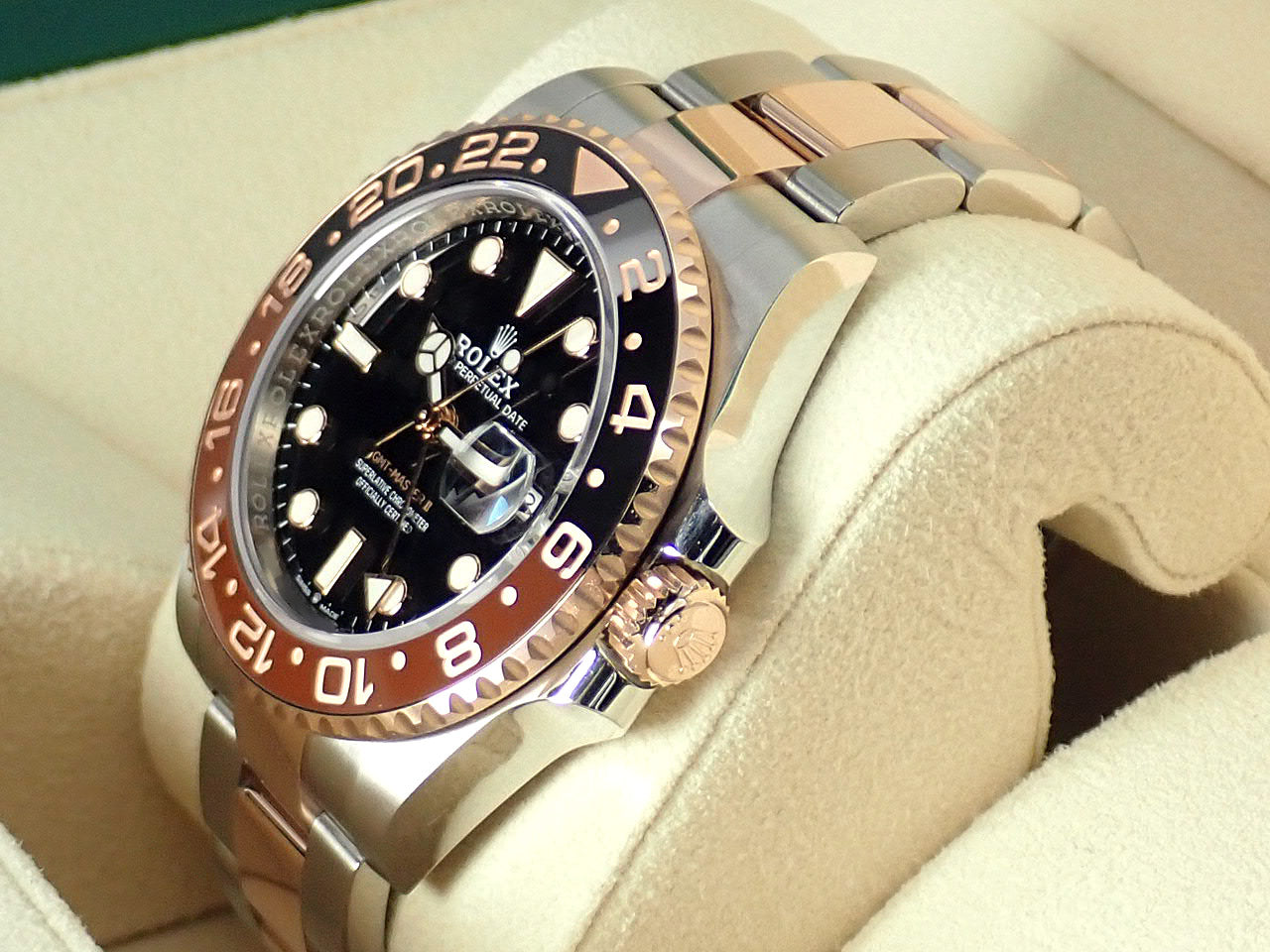 Rolex GMT Master II Brown and Black Bezel &lt;&lt;New Warranty Card, Box, etc.&gt;&gt;