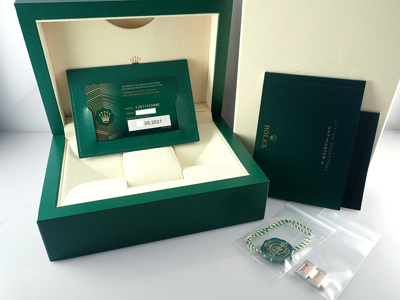 Rolex GMT Master II Brown and Black Bezel &lt;&lt;New Warranty Card, Box, etc.&gt;&gt;