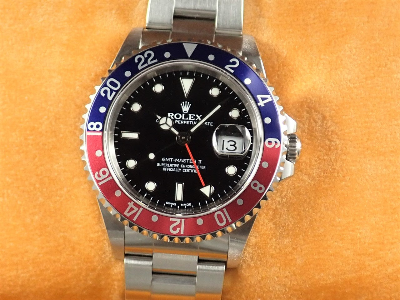 Rolex GMT Master II Red and Blue Bezel A Series &lt;Warranty, Box, etc.&gt;