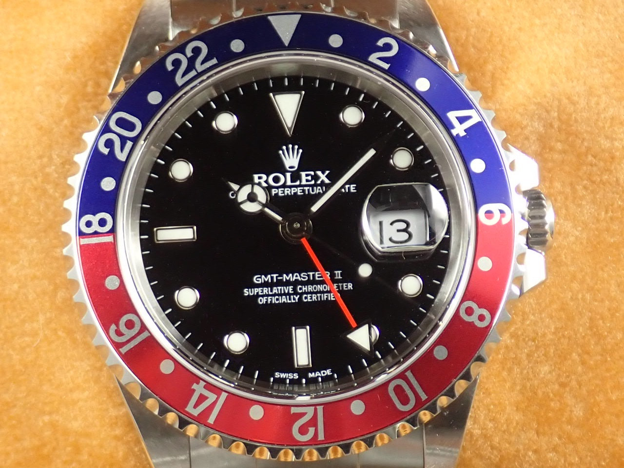 Rolex GMT Master II Red and Blue Bezel A Series &lt;Warranty, Box, etc.&gt;