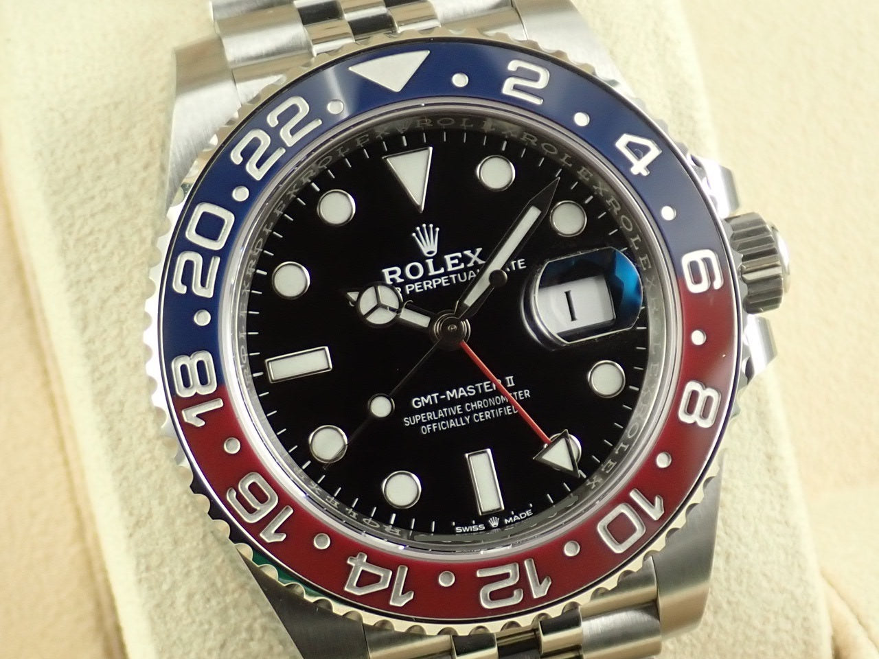 Rolex GMT Master Red and Blue Bezel &lt;Warranty, Box, etc.&gt;