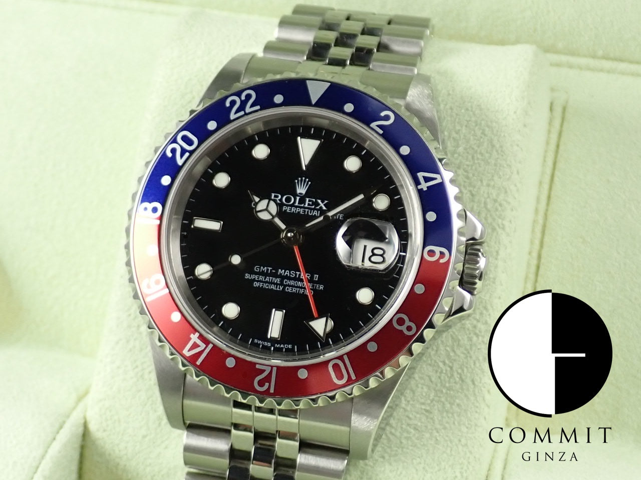 Rolex GMT Master II Red and Blue Bezel Z Series &lt;Warranty, Box, etc.&gt;