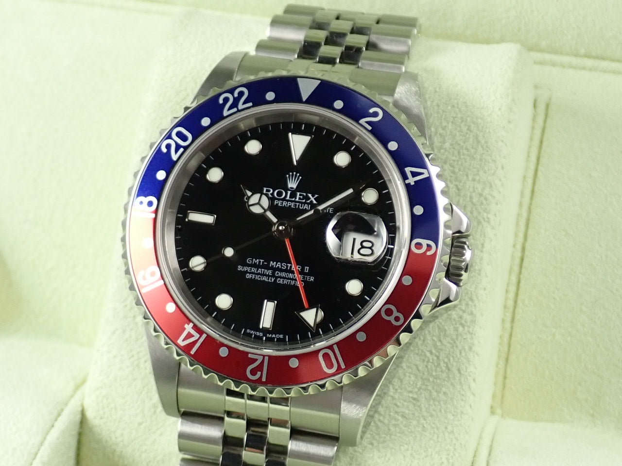 Rolex GMT Master II Red and Blue Bezel Z Series &lt;Warranty, Box, etc.&gt;