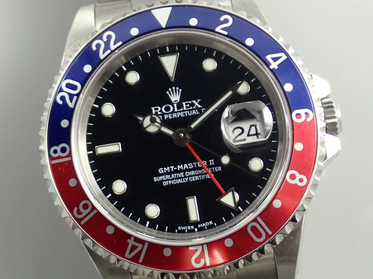 Rolex GMT Master Red and Blue Bezel A Series &lt;Warranty, Box, etc.&gt;