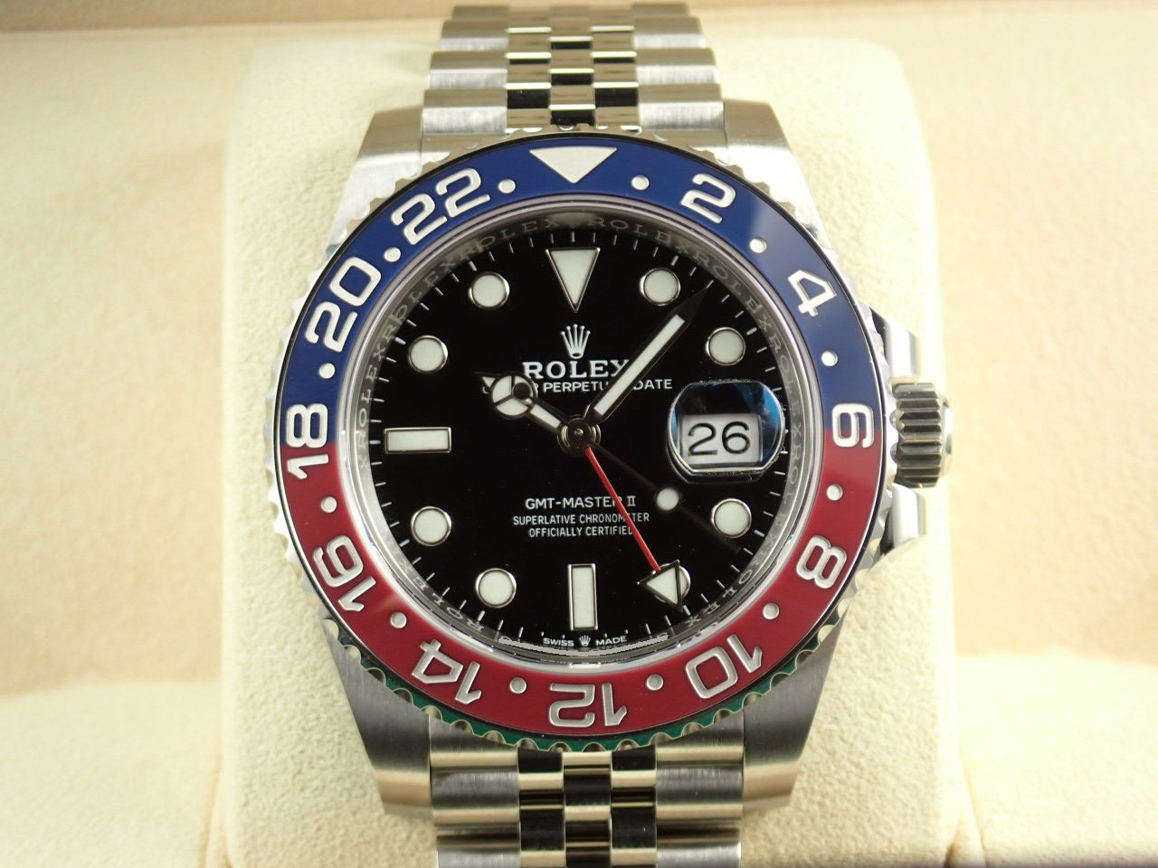 Rolex GMT Master Red and Blue Bezel &lt;Warranty, Box, etc.&gt;