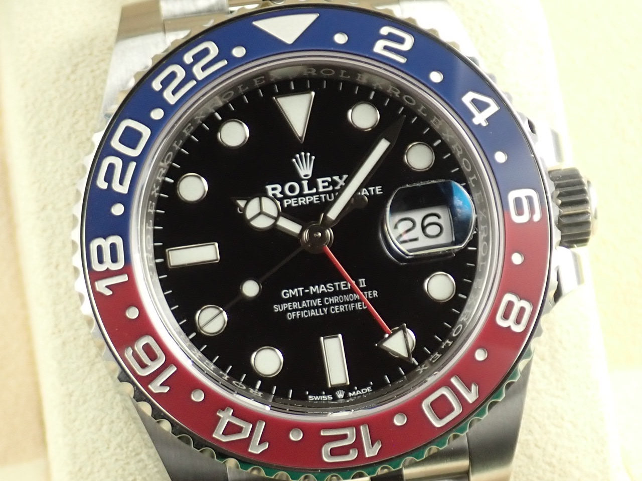 Rolex GMT Master Red and Blue Bezel &lt;Warranty, Box, etc.&gt;