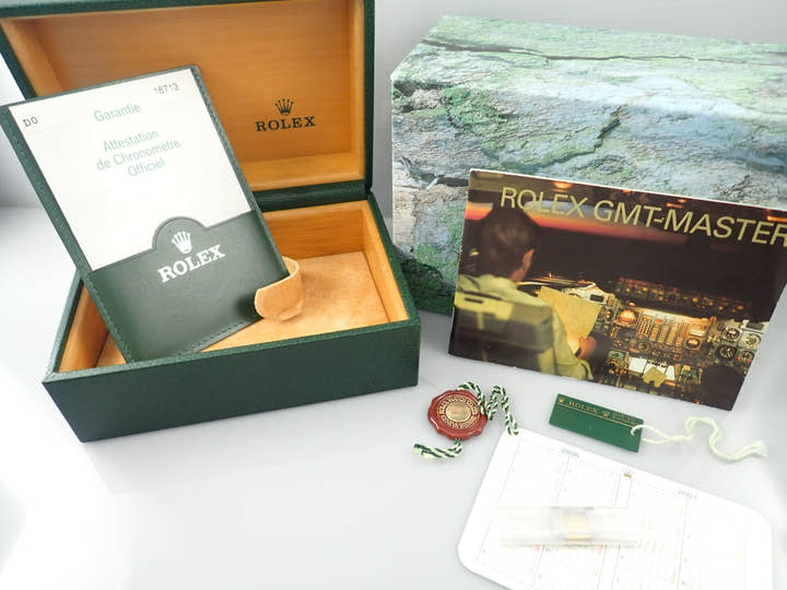 Rolex GMT-Master II Ref. 16713 Stainless Steel/Yellow Gold Brown Dial