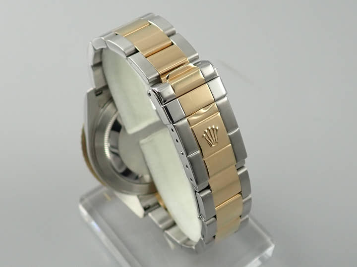 Rolex GMT-Master II Ref. 16713 Stainless Steel/Yellow Gold Brown Dial