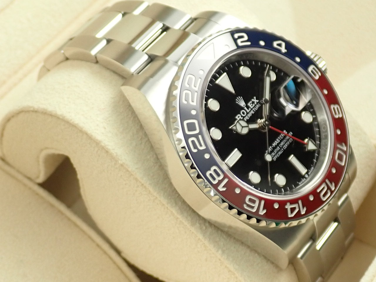 Rolex GMT Master Red and Blue Bezel u0026lt;Warranty