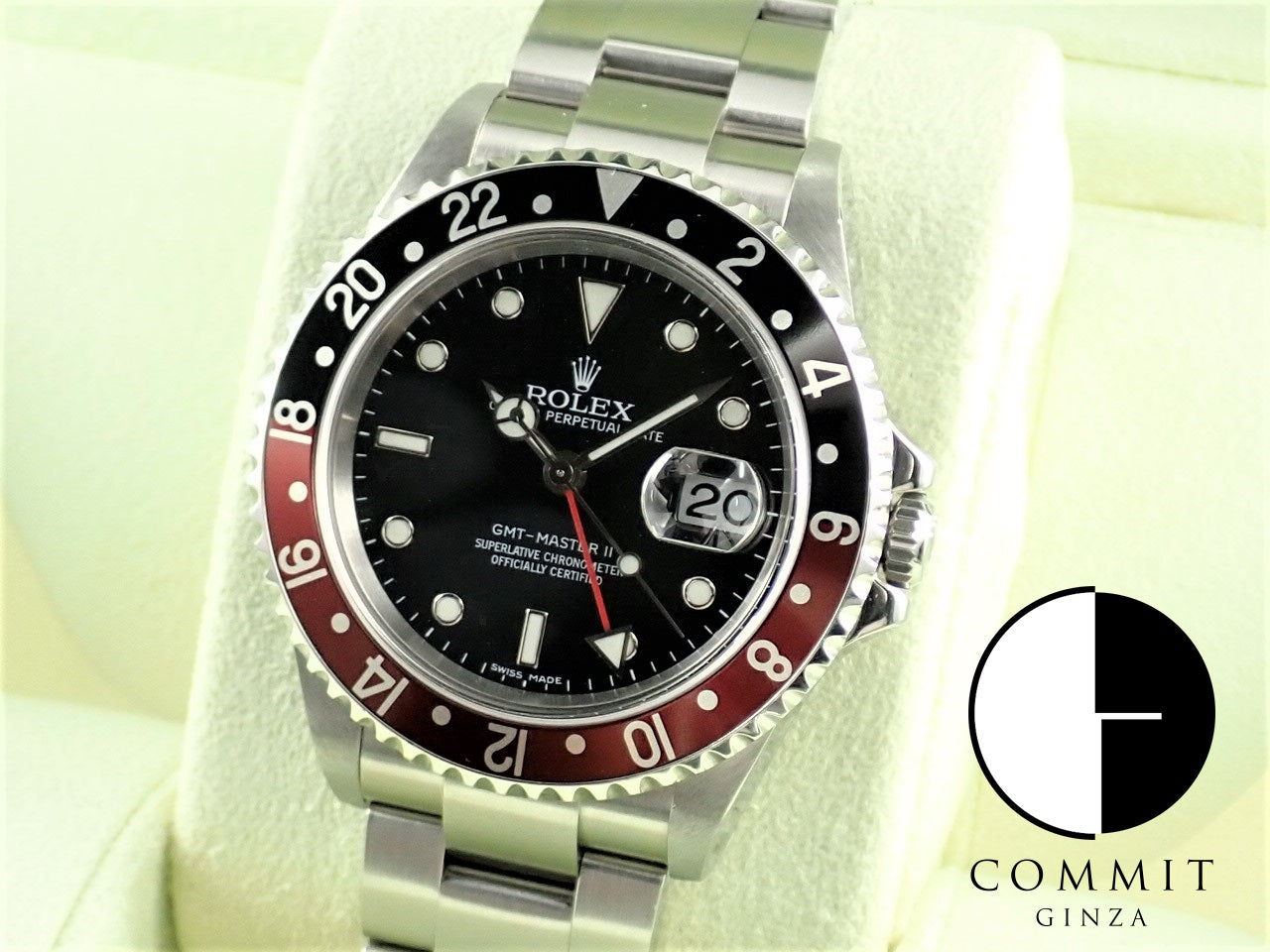 Rolex GMT Master II Red and Black Bezel D Series &lt;Warranty, Box, etc.&gt;