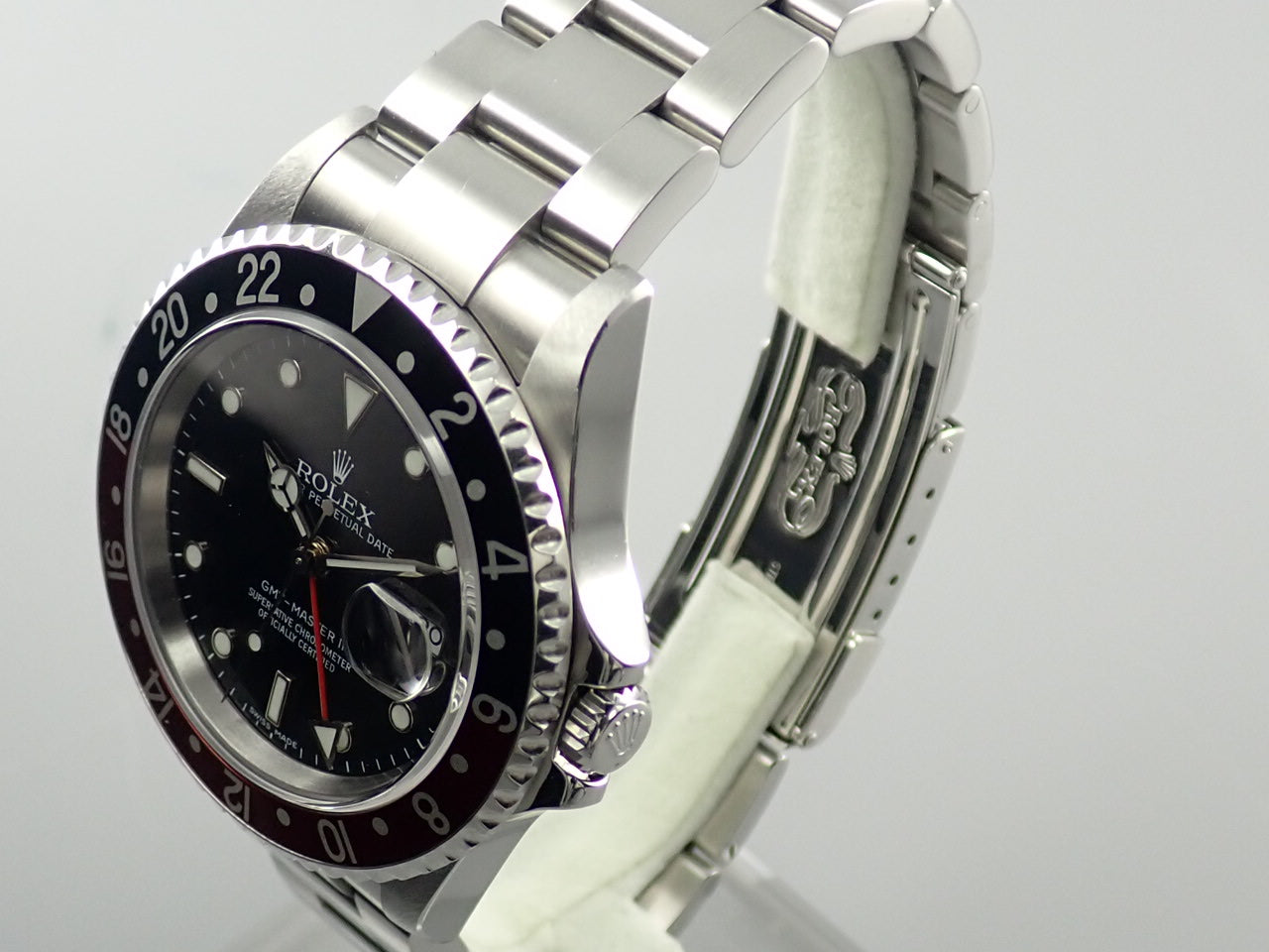 Rolex GMT Master II Red and Black Bezel D Series &lt;Warranty, Box, etc.&gt;