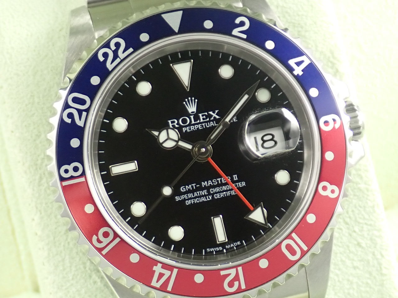 Rolex GMT Master Red and Blue Bezel Z Series &lt;Warranty, Box, etc.&gt;