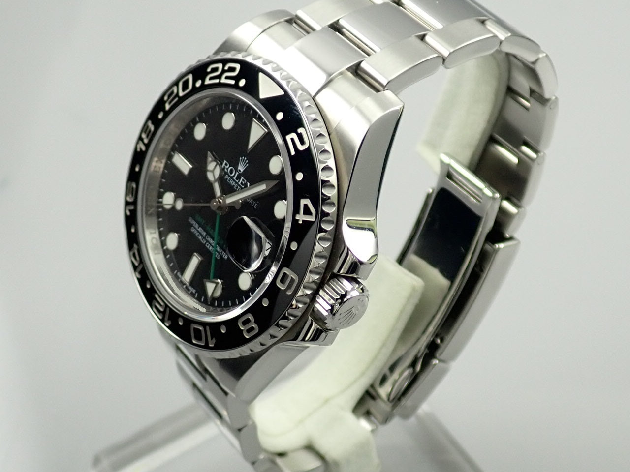 Rolex GMT Master Black Bezel V-Number Stick Dial &lt;Box and Others&gt;