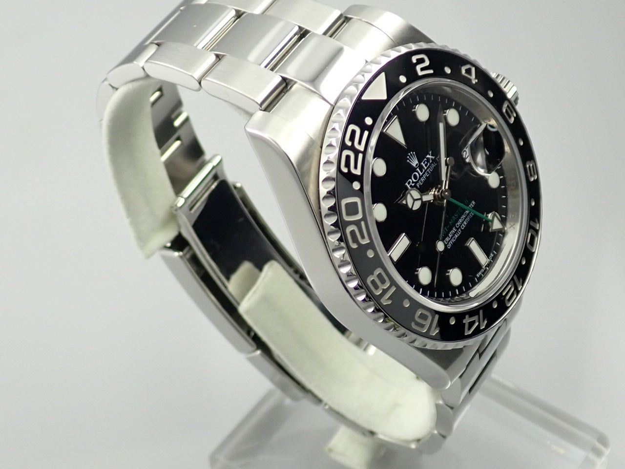 Rolex GMT Master Black Bezel V-Number Stick Dial &lt;Box and Others&gt;