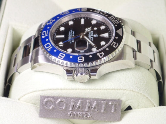 Rolex GMT Master II Blue and Black Bezel Random Ref.116710BLNR