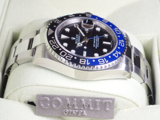 Rolex GMT Master II Blue and Black Bezel Random Ref.116710BLNR