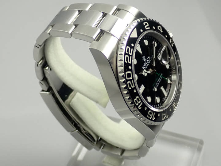 ロレックス GMTマスターII Ref.116710LN ステンレススチール ブラック文字盤 オイスターブレスレット