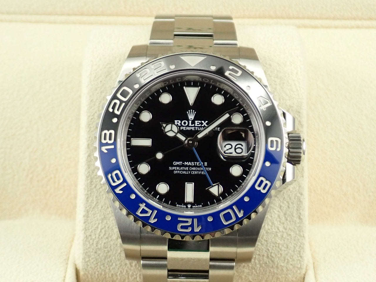 Rolex GMT Master Blue and Black Bezel [Unused] &lt;New warranty, box, etc.&gt;