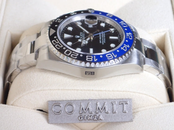 Rolex GMT Master II Blue and Black Bezel Random [Unused] Ref.116710BLNR