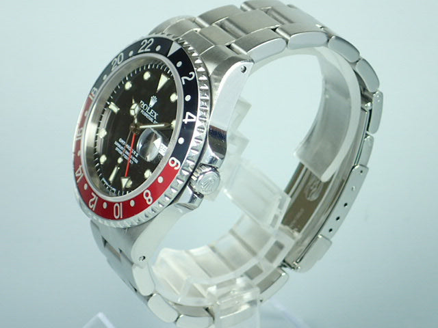 Rolex GMT Master II Red and Black Bezel U-Serial Ref.16710