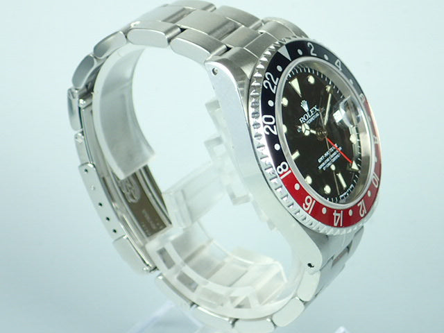 Rolex GMT Master II Red and Black Bezel U-Serial Ref.16710