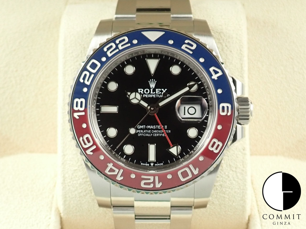 Rolex GMT Master Red and Blue Bezel &lt;&lt;New warranty, box, etc.&gt;&gt;