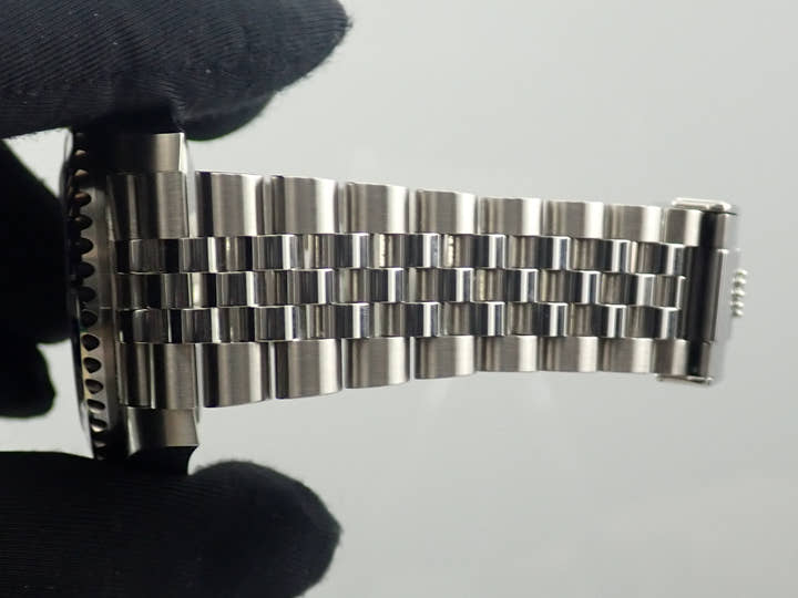 ロレックス GMTマスターII Ref.126710BLNR ステンレススチール ブラック文字盤 ジュビリーブレスレット 中古 CSU22C08