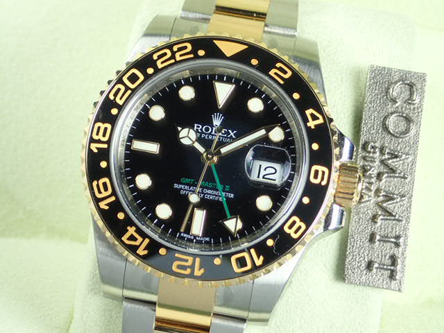 Rolex GMT-Master II Ref. 116713LN Black Dial, Unused, gmt-master2-22 Oyster Bracelet