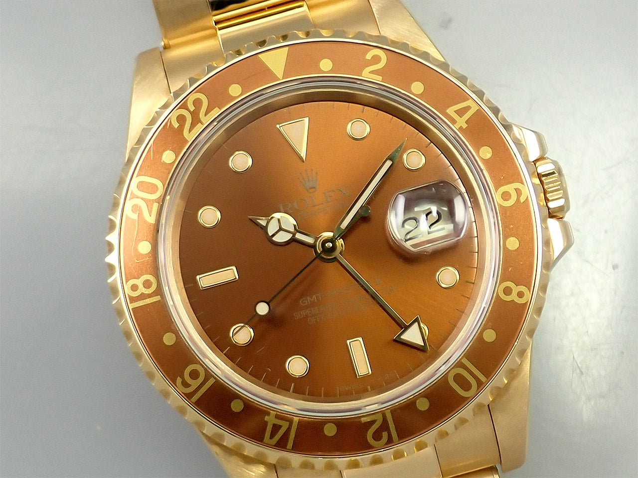 じょん　② 楽天市場】ロレックス（ROLEX）GMTマスターII 16718 ブラウン