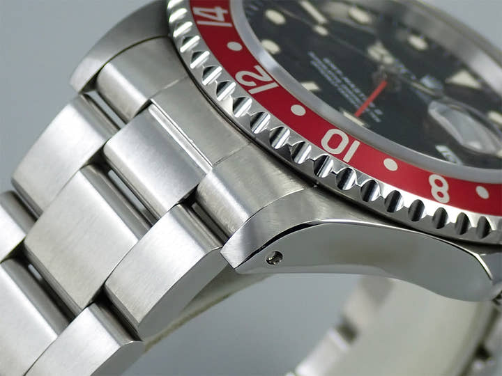 ロレックス GMTマスターII Ref.16710 ステンレススチール ブラック文字盤 オイスターブレスレット