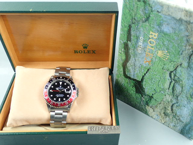 Rolex GMT Master II Red and Black Bezel X